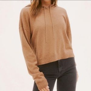 Reformation cashmere hoodie
